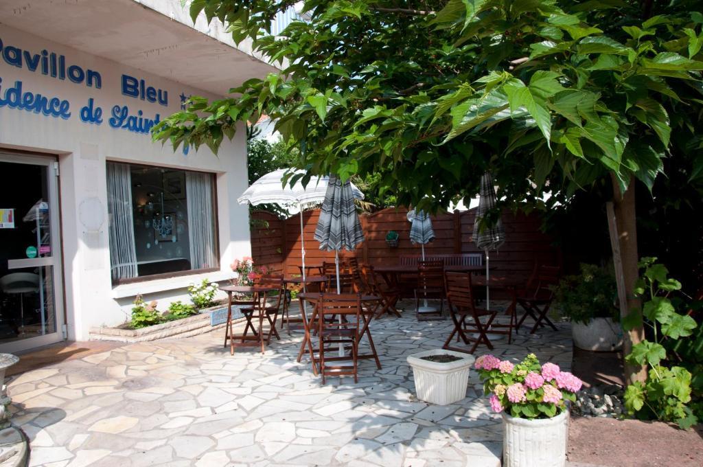 Le Pavillon Bleu Hotel Restaurant Royan Exteriör bild